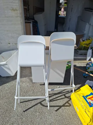 Sgabelli Ikea bianchi