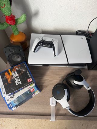 Consola PS5 Slim 1TB Blanca