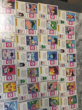 87 Cartas Panini Dragon Ball Z