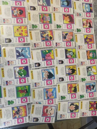 87 Cartas Panini Dragon Ball Z