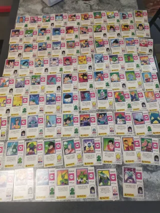 87 Cartas Panini Dragon Ball Z