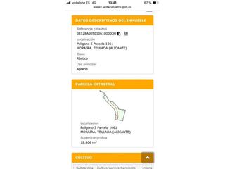 Solar en venta en Teulada Pueblo en Teulada