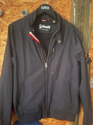 Chaqueta Bomber Schott NYC Azul