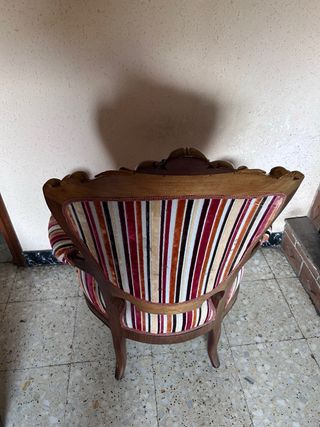 Sillones Isabelinos Vintage Terciopelo