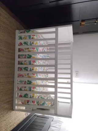 Cuna/cama bebé con funda