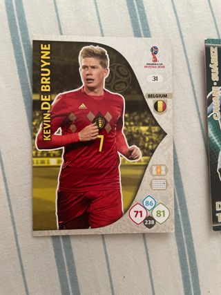 Carta Mundial Rusia 2018 Kevin De Bruyne