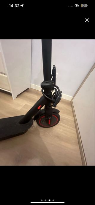 Patinete Eléctrico Negro SIN CARGADOR