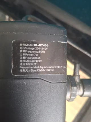 Acuario 50L con accesorios