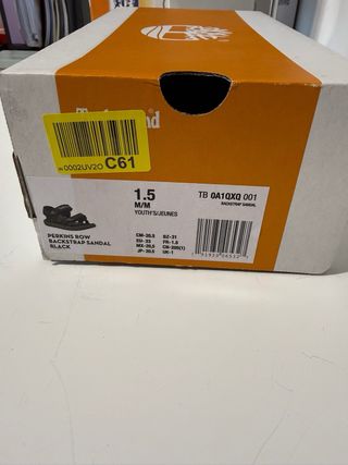 Sandali Timberland Bambino Neri Tg 33