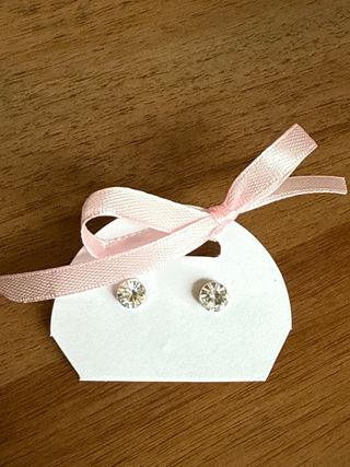 Orecchini con strass