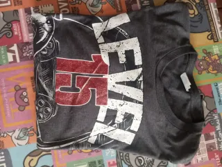 Camiseta Level 15 Unlocked Gamer Talla M