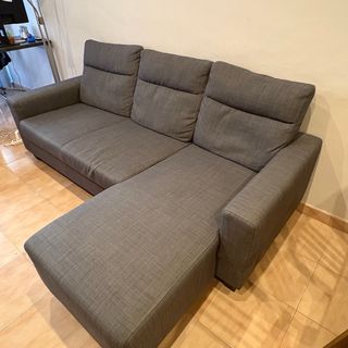 Sofá Ikea Bollstäns Gris Chaise Longue