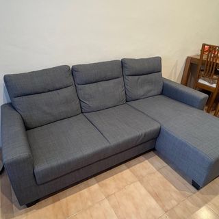Sofá Ikea Bollstäns Gris Chaise Longue