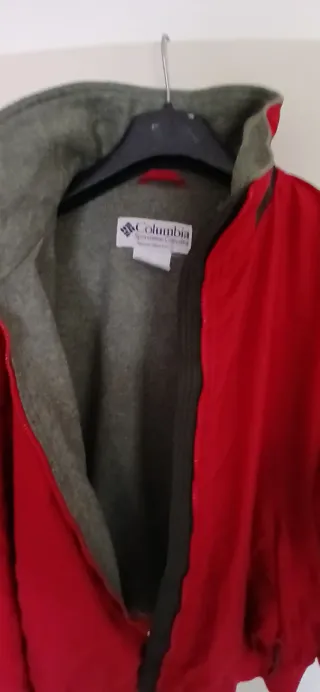 Giacca Columbia Uomo Rossa