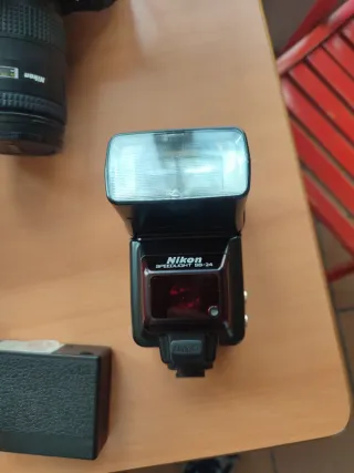 Cámara Nikon F-801s Negra