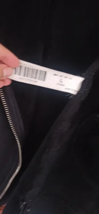 Abrigo Aviador Stradivarius Negro