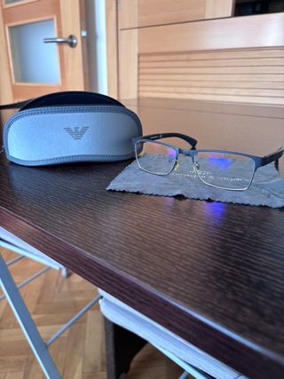 Montura Gafas GiorgioArmani Negra/Gris con estucho