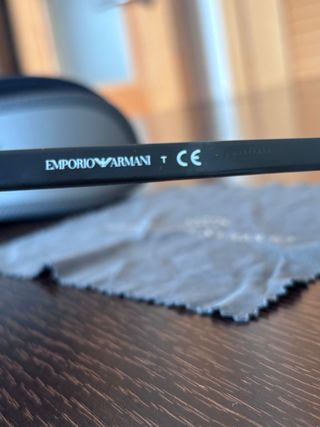 Montura Gafas GiorgioArmani Negra/Gris con estucho