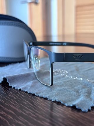 Montura Gafas GiorgioArmani Negra/Gris con estucho