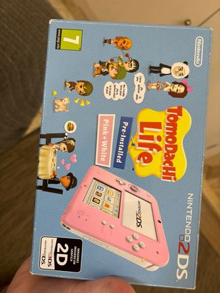 Nintendo 2DS Rosa con muchos juegos