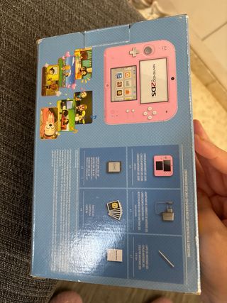 Nintendo 2DS Rosa con muchos juegos