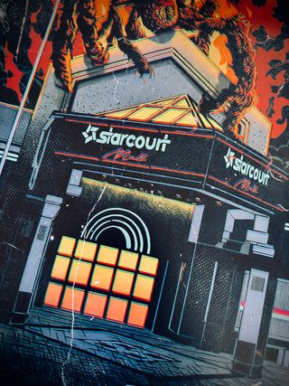 set poster stranger things vintage a3 super hd