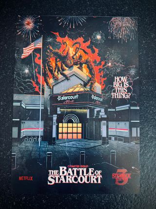set poster stranger things vintage a3 super hd