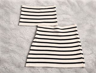 Conjunto 2 piezas rayas