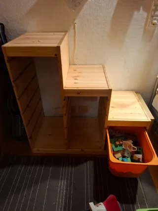 Escalera Trofast Ikea Madera Natural