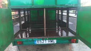 Remolque Tudela 16 puertas para perros rehala