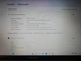 BAJADA DE PRECIO⬇️Portatile Toshiba Satellite 17"