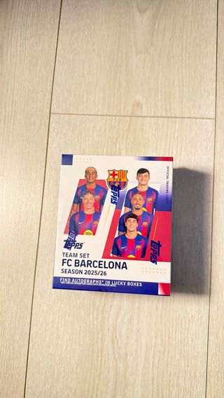 Caja Topps FC Barcelona Team Set 25/26 Sellada