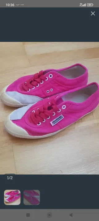 Zapatillas Kawasaki rosas