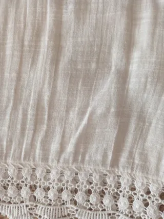 Blusa Pull&Bear Blanca Talla S