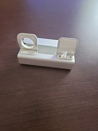 Soporte Carga iWatch iPhone AirPods Plata