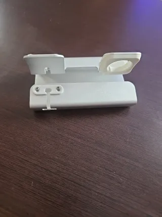 Soporte Carga iWatch iPhone AirPods Plata