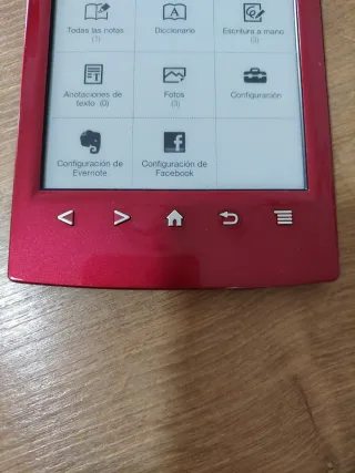 E-reader Sony PRS-T2 Rojo