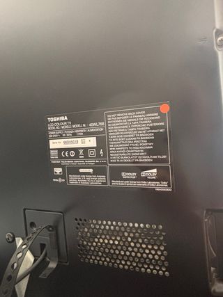 Televisor Toshiba Regza 40 pulgadas