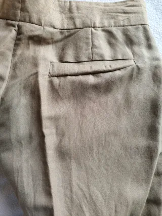Pantaloni estivi uomo beige taglia 50