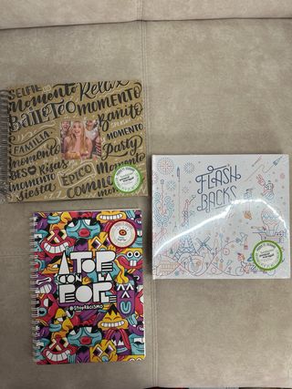 Lote 3 Álbumes de Fotos Recuerding