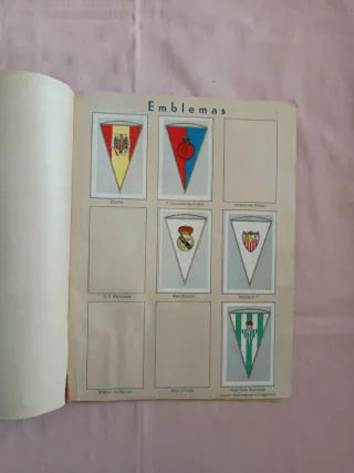 Álbum Fútbol y Cromos Liga 1960-61