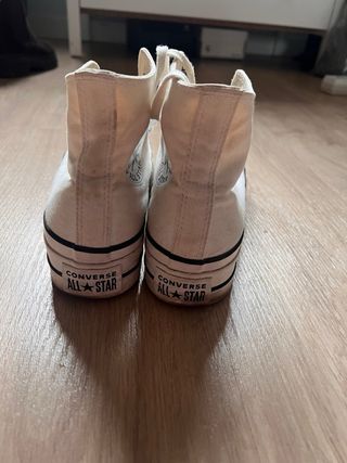 Converse Chuck Taylor Plataforma Blancas