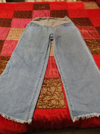 Pantalón vaquero premamá talla única