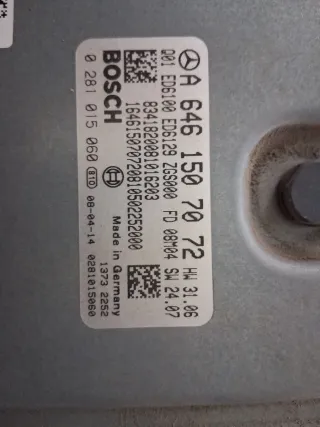 ECU Bosch Mercedes Vito A646 150 70 72