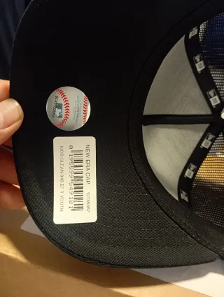 Gorra New Era 940 EF T Youth Negra