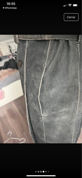 Chaqueta larga Pepe Jeans gris