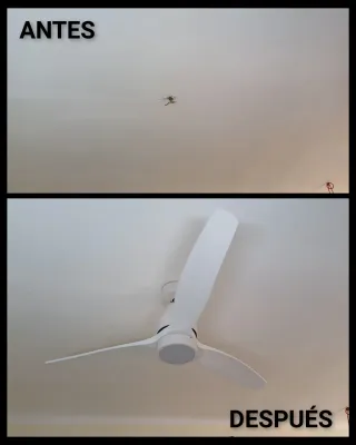 ELECTRICISTA INSTALADOR DE LÁMPARAS Y VENTILADORES