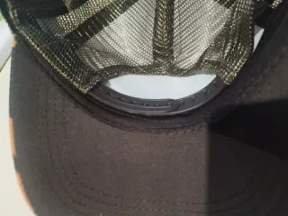 Gorra Pato Lucas Daffy Duck Camuflaje Naranja