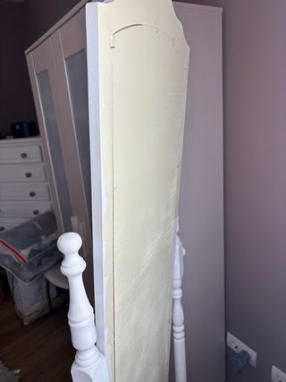 Espejo de pie de madera