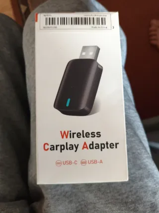 Adaptador CarPlay Inalámbrico USB-C/USB-A